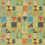 Tessuto Potato Print GP & J Baker Green BP11049/3