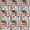 Potshop Fabric Harlequin Rose/Pacific HHHD134203