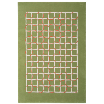 Tappeti Révélation verde By Pierre Gonalons