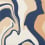 Fluid Porcelain stoneware Quintessenza Ceramiche Blue Cappuccino FLU111M