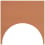 Grès cérame Färgblock Circle Out Quintessenza Ceramiche Arancio FGB309M