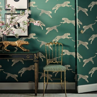 Papel pintado Leaping Cheetah