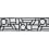 Jacquard geflecht Chicago 75mm Houlès Onyx 32035-9990