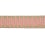 Galon guipé Mexico 60mm Houlès Rose 32039-9400