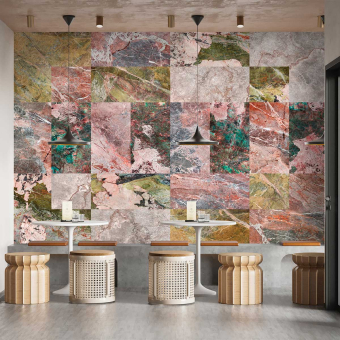 Papier peint panoramique Mixed Marble