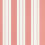 Papier peint Ligorio Stripe Osborne and Little Coral W7981-07
