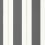 Papier peint Bramante Stripe Osborne and Little Charcoal W7980-05