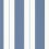 Papier peint Bramante Stripe Osborne and Little Indigo W7980-08