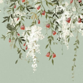 Carta da parati panoramica Fresque Glycine