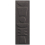 Grès cérame Totem Minimali 41zero42 Ebony 4101224
