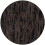 Beetle Wood Round Rug MOOOI Walnut S240022