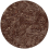 Tapis Beetle Grain Round MOOOI Walnut S240313