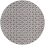 Tapis Clover Tile Round MOOOI Grey S240118