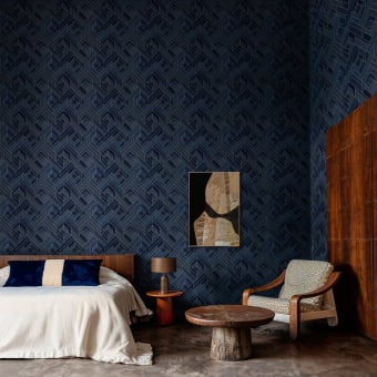 Papier peint Hexagonal