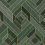 Hexagonal Wallpaper Coordonné Emerald B00562
