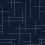 Tapete Monoclinic Coordonné Ultramarine B00524