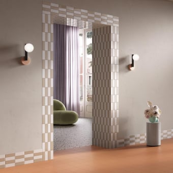 Set mit 24 Boxen, 14,4 m² - Färgblock Feinsteinzeug