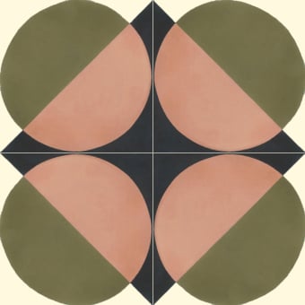 Hémisphère cement Tile