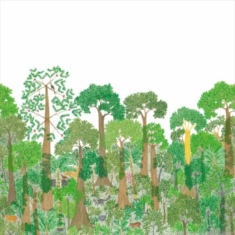 Papier peint panoramique Isio Bajii