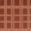 Tissu Square Lelièvre Paris Brique 3230-04