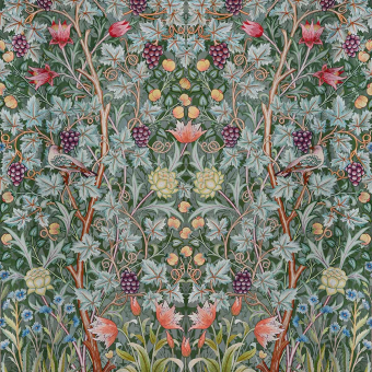 Papeles pintados panorámico Vine Embroidery