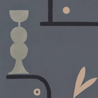 Archaeological Forms Wallpaper