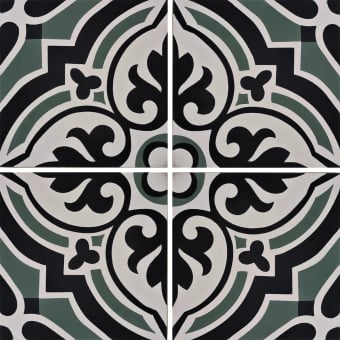 Lot de carreaux ciment Arabesque - 13 boîtes