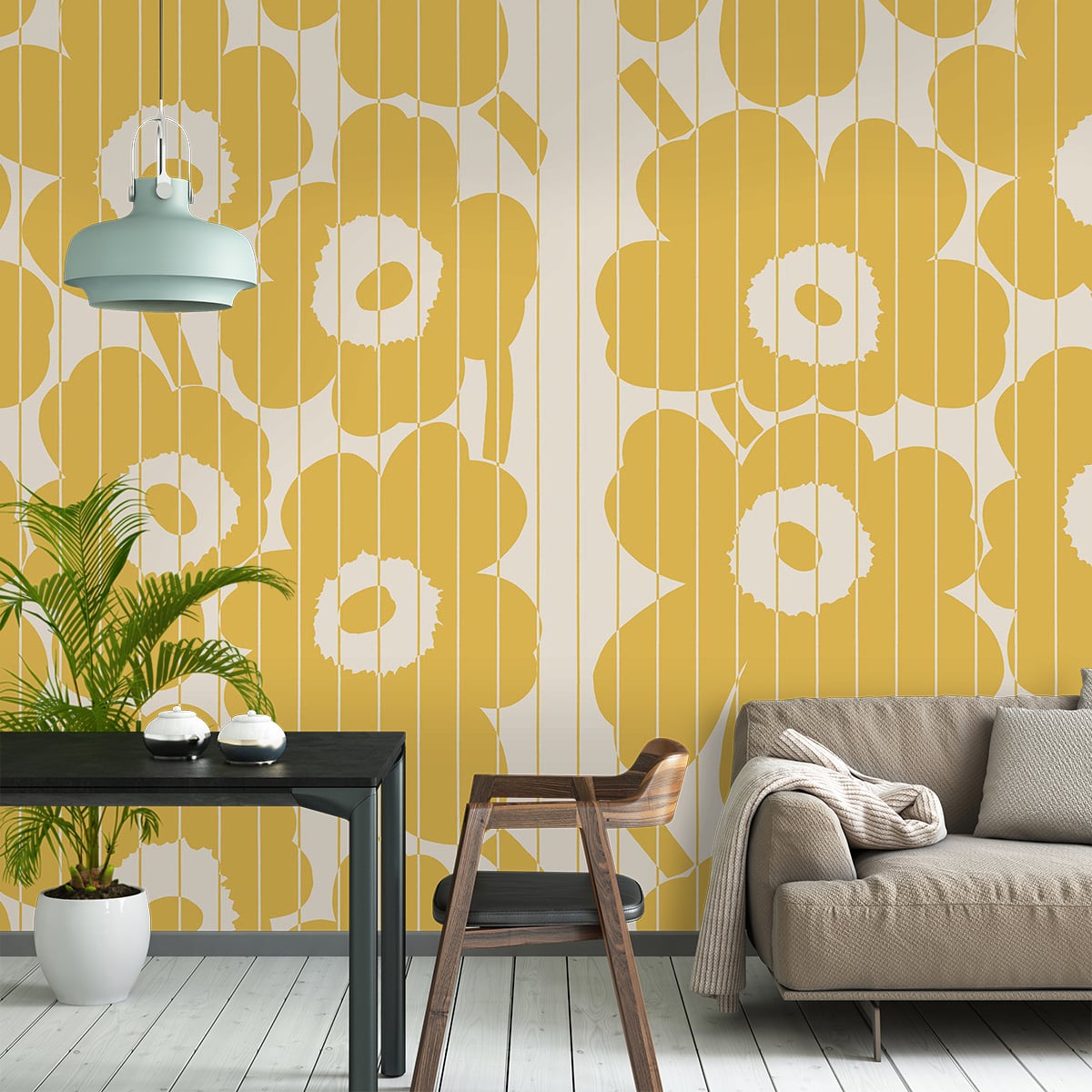 Vesi Unikko Panel - Marimekko