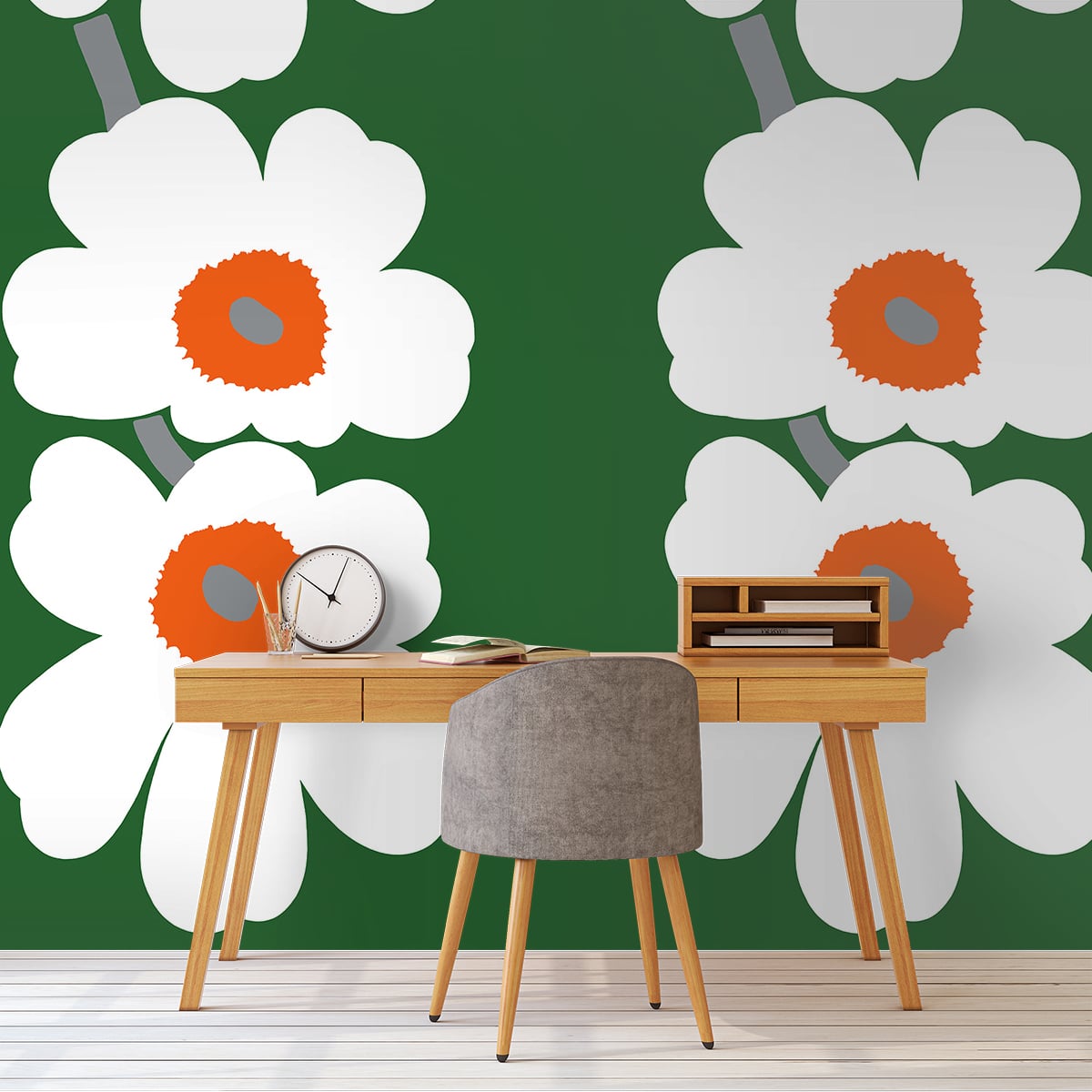 【marimekko】Luuppi Unikko Placement 60th Luuppi Unikko Placement