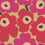 Carta da parati Unikko Marimekko Rouge/Doré 25905