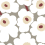 Carta da parati Unikko Marimekko Gris/Rose 25903