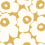 Carta da parati Unikko Marimekko DORÉ MÉTALLISÉ 25906