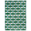 Alfombra Basketweave Harlequin Emerald/Aquamarine 144107140200