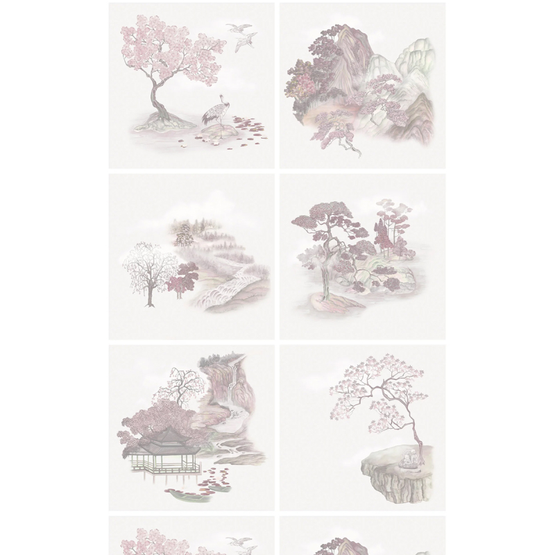 Tile Toile Wallpaper Cole and Son