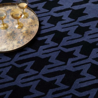 Tapis Houndstooth