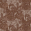 Papier peint Interlaced Serenity Eijffinger Red 340544