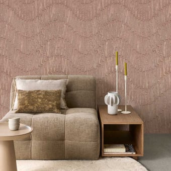 Papier peint panoramique Dancing Ribbons - Sensory