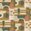 Stoff Paro Casamance Olive Terracotta 10950244