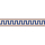 Frise L'Audacieuse Casadeco Bleu outremer / Amarena 200406554