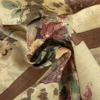 Stoff Ladies Day Blockprint