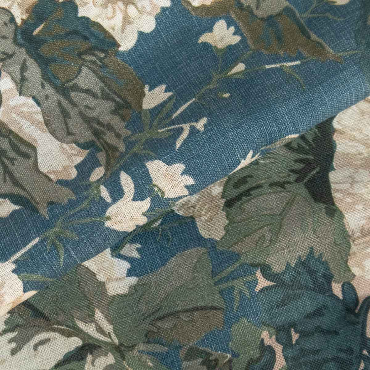 Alcea Floral Fabric - Ralph Lauren