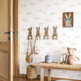 Walk the Village Wallpaper