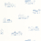 Papier peint Walk the Village Casadeco BLEU DOUX 200846611