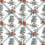 Juliana Wallpaper Gastón y Daniela Blue / Red LCW-1085-001