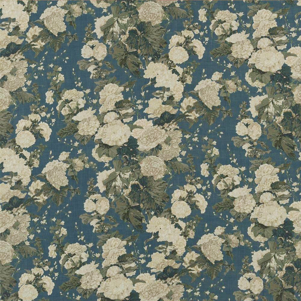 Alcea Floral Fabric - Ralph Lauren
