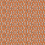 Tissu Hali Gastón y Daniela Naranja Topo GDT-5794-005