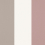 Tapete Rayure Jeanne Isidore Leroy Rose 6264871