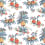 Tissu Juliana Lorenzo Castillo Azul LCT-1095-001