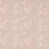 Tissu Sorilla Damask Sanderson Shell Pink / Linen DSOR234351