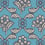 Baracé Wallpaper Farrow and Ball Outremer Baracé 6605